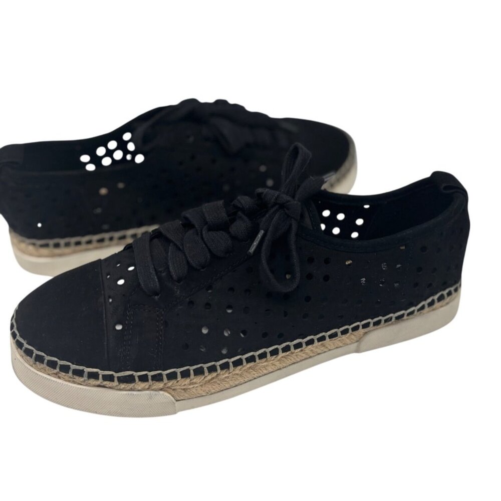 Vince Camuto Thera Women’s Espadrille Sneakers, Black, 8.5 M